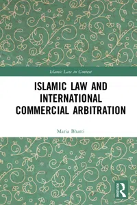 Islamic Law and International Commercial Arbitration_cover