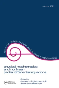 Physical Mathematics and Nonlinear Partial Differential Equations_cover