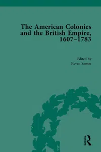 The American Colonies and the British Empire, 1607-1783, Part I_cover