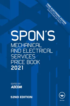Spon's Mechanical and Electrical Services Price Book 2021