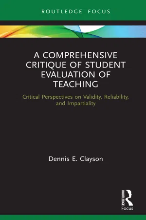A Comprehensive Critique of Student Evaluation of Teaching