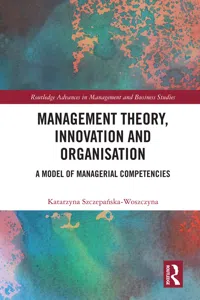 Management Theory, Innovation, and Organisation_cover