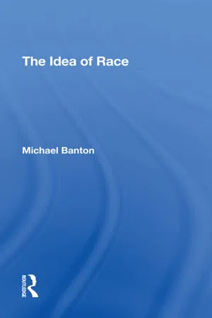 The Idea Of Race