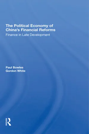 The Political Economy Of China's Financial Reforms