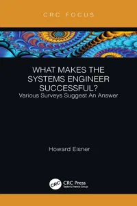 What Makes the Systems Engineer Successful? Various Surveys Suggest An Answer_cover