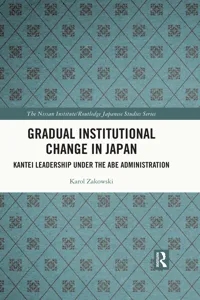 Gradual Institutional Change in Japan_cover