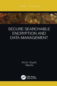 Secure Searchable Encryption and Data Management_cover