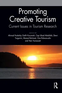 Promoting Creative Tourism: Current Issues in Tourism Research_cover