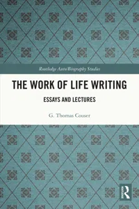 The Work of Life Writing_cover