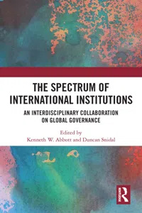 The Spectrum of International Institutions_cover