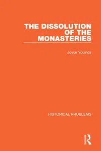 The Dissolution of the Monasteries_cover