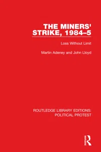 The Miners' Strike, 1984–5_cover