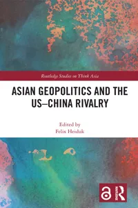 Asian Geopolitics and the US–China Rivalry_cover