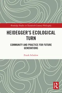 Heidegger's Ecological Turn_cover