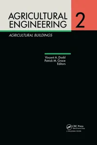 Agricultural Engineering Volume 2: Agricultural Buildings_cover