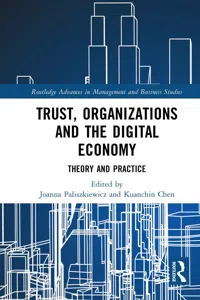 Trust, Organizations and the Digital Economy_cover