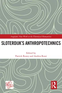 Sloterdijk's Anthropotechnics_cover