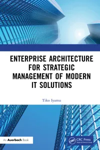 Enterprise Architecture for Strategic Management of Modern IT Solutions_cover