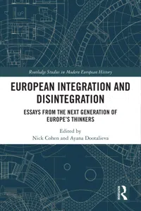 European Integration and Disintegration_cover