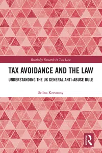 Tax Avoidance and the Law_cover