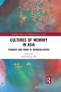 Cultures of Memory in Asia_cover