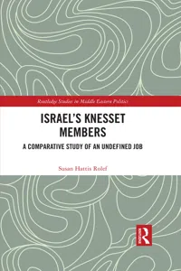 Israel's Knesset Members_cover