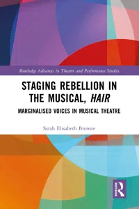 Staging Rebellion in the Musical, Hair_cover