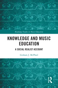 Knowledge and Music Education_cover