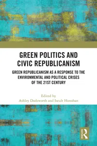 Green Politics and Civic Republicanism_cover