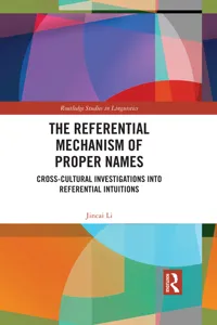The Referential Mechanism of Proper Names_cover