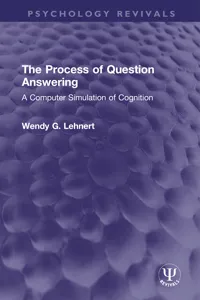 The Process of Question Answering_cover