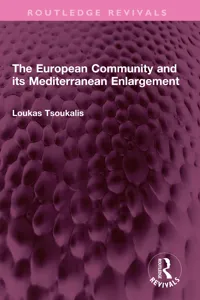 The European Community and its Mediterranean Enlargement_cover