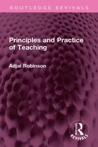Principles and Practice of Teaching_cover