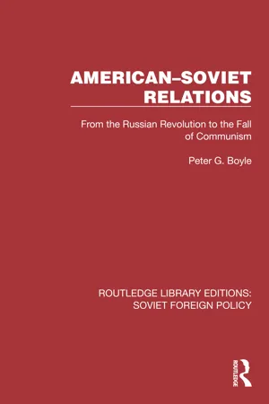 American–Soviet Relations