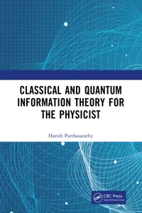 Classical and Quantum Information Theory for the Physicist_cover