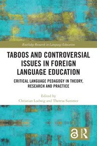 Taboos and Controversial Issues in Foreign Language Education_cover