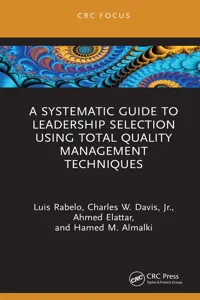 A Systematic Guide to Leadership Selection Using Total Quality Management Techniques_cover