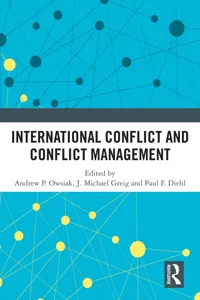 International Conflict and Conflict Management_cover