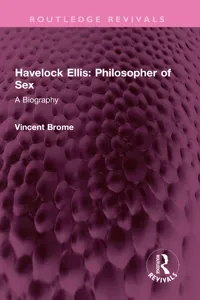 Havelock Ellis: Philosopher of Sex_cover