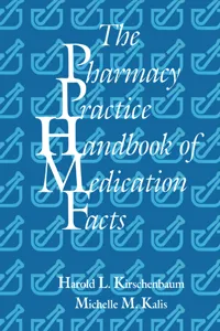 The Pharmacy Practice Handbook of Medication Facts_cover