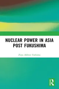 Nuclear Power in Asia Post Fukushima_cover