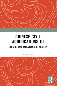 Chinese Civil Adjudications III_cover