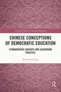 Chinese Conceptions of Democratic Education_cover