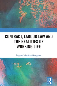 Contract, Labour Law and the Realities of Working Life_cover