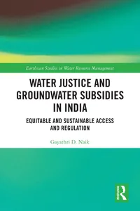Water Justice and Groundwater Subsidies in India_cover