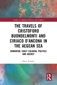 The Travels of Cristoforo Buondelmonti and Ciriaco d'Ancona in the Aegean Sea_cover