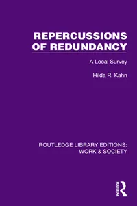 Repercussions of Redundancy_cover