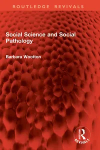 Social Science and Social Pathology_cover