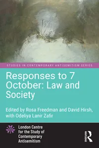Responses to 7 October: Law and Society_cover