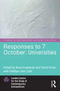 Responses to 7 October: Universities_cover